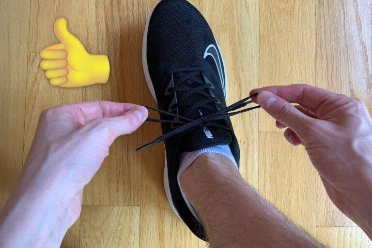 View of How to Tie Shoes Step by Step - Second Keep