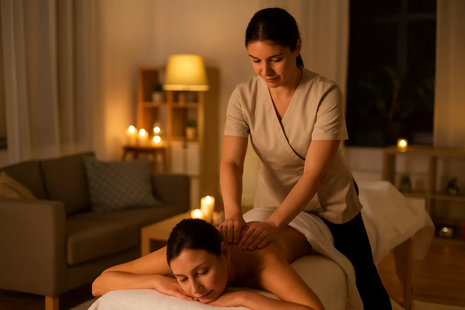 Are therapists background checked for home massage Dubai